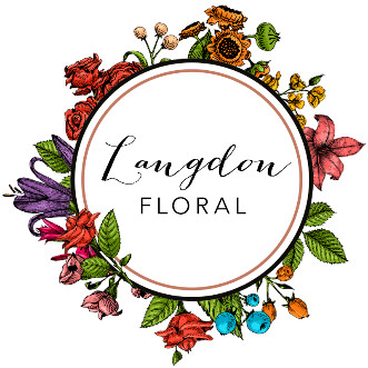 Langdon Floral logo